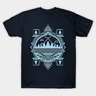 Earth Day Simple Mandala T-Shirt